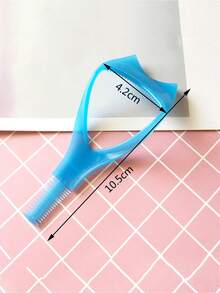 2支装三合一睫毛辅助器,睫毛膏保护工具,睫毛辅助器,1个可重复使用的化妆小帮手,适合初学者完美涂抹睫毛膏和眼线,打造自然无结块的睫毛,睫毛膏刷头带有睫毛分离器和镊子,是女性的理想之选。价格实惠,圣诞礼物,化妆品,化妆工具,物美价廉,礼品,女士礼物,圣诞礼物 - 彩色 - 查看 8