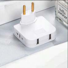 Benjamin Articulated Socket Adapter With USB Input - Ver 4