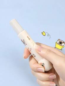 1pc/2pcs/4pcs Cartoon Cute Cat Retractable Eraser, Less-Dust Pencil Cleaning Retractable Design Kawaii Cartoon Eraser, Kids Gift School Student Reward