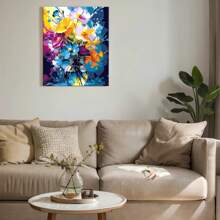 1 Set DIY Digital Oil Painting Kit, Artistic Oil Painting Set For Bedroom Decor And Art Wall Decoration, Simple And Fun Painting Method, No Painting Foundation Required, Fulfill Your Painter Dream, Immerse Yourself In The Colorful World, Each Stroke Is Self-Expression, Add Romance To Life, Best Gift For Family And Friends, 40*50CM