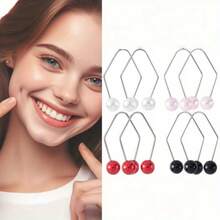 Dimple Makers Effortless Facial Dimple Trainer Easy To Wear Enhancer Facial Beauty Tools For Women Creative Body Accessories - Màu tím - Xem 3