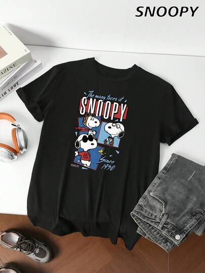 Las Muchas Caras de  Desde Ropa de Hombre de Manga Corta  Fresca, Los Patrones de Cómics Lindos Son Llamativos, Y El Ajuste Holgado Es Súper Cómodo Para Uso Diario