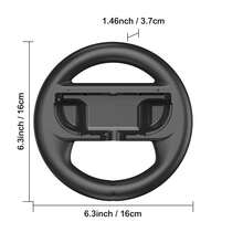 Steering Wheel For Nintend Switch 2 Joy Con (2025), Switch 2 Racing Wheel For Kart World & 8 Deluxe, NS2 Racing Games Accessories With Ergonomic Design And Easy To Install - 2 Packs - Multicolor - View 3