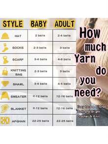 1/3 件 4 股腈纶蓬松纱线，50 克/条，混色钩针纱线，钩针，牛奶状纱线，DIY 手工，钩针纱线，玩偶纱线，创意钩针服装，帽子，围巾，毛毯 - 彩色 - 查看 10