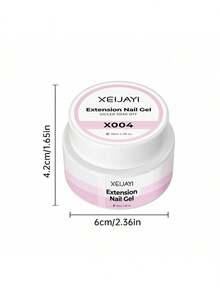 XEIJAYI 1pc Solid Builder Gel For Nails, Extension Hard Nail Gel, Non-Sticky Hand Nail Sculpture Gel, Acrylic Extend Nail Gel For Nail Art - 彩色 - 查看 10