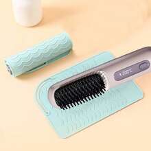 Wireless Hair Straightening Comb, Portable Straightener Brush ,Negative Ion Hot Comb, Suitable For Straight Or Slightly Curly Hair With Soft Texture, Anti-Scald Design, Continuous Use Time Is 30 Minutes, USB Rechargeable Hair Straightener Brush, With 3 Temp Settings, 30s Rapid Heating, 2000mAh Large Capacity Battery, Perfect Gift For Holiday,Portable Straightening Brush For Travel,Christmas Best Gift For Women