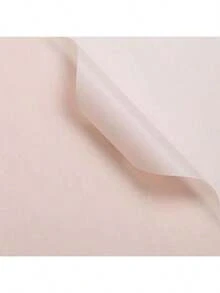 10 piezas/Paquete Papel coreano sólido de acabado mate, translúcido y grueso, resistente al agua para envolver ramos de flores, material de empaquetado para floristería, 57x57cm