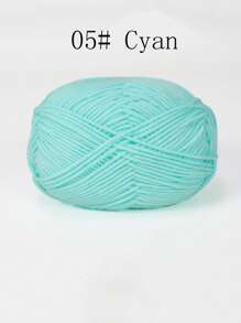 1/3 件 4 股腈纶蓬松纱线，50 克/条，混色钩针纱线，钩针，牛奶状纱线，DIY 手工，钩针纱线，玩偶纱线，创意钩针服装，帽子，围巾，毛毯 - 彩色 - 查看 58