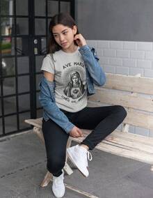 Our Lady Shirt 100% Cotton New Full - Light Grey - View 2