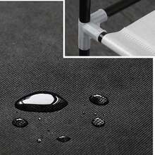 Closet Armable Wardrobe Rack Bedroom Organization, Beautiful, Practical And Resistant. Folding Wardrobe Clothes Organizer, Christmas - Brown - View 3