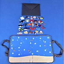 Felt Board Stories Set Board Stories, Felt Board Story Sets, Classroom Activities,Storytelling Interactive Felt Board Felt Book - Multicolor - View 4