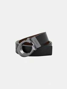 Coach Men's Belt Harness Buckle Cut To Size Reversible Belt, 38 Mm