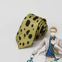 Kento Nanami Cosplay Glasses Tie Anime Cosplay Leopard Print Tie With Glasses