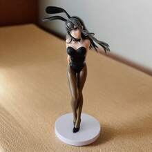 Magnificent 23cm Anime Statue - Intricately Designed Black Suit And Bunny Ears, Highlighting Distinctive Personality And Appeal. At 23cm In Height With A 9.5cm Base Width, This Statue Is Crafted From Top-Tier Materials For Enduring Excellence. The Character Dons A Fashionable Black Suit Accented By Delightful Bunny Ears, Radiating A Unique Persona And Attraction. Every Aspect Is Finely Sculpted, From The Graceful Contours To The Vivid Expression, Demonstrating The Creator's Expertise. Suitable For Aficionados And Admirers, This Statue Elevates Any Setting With Its Mesmerizing Appearance. Position It On Bookcases, Tabletops, Or Showcases To Establish A Striking Highlight In Your Living Area. Furthermore, It Acts As An Excellent Present For Anime Devotees, Satisfying Their Longing For Superior Collectibles. Opting For This Statue Signifies Possessing A Masterpiece And A Treasured Memento. - 彩色 - 查看 2