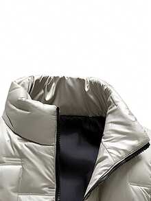 Men's Outdoor Thick Warm Vest With Zipper Pockets, Casual Jacket, Couple Style,Fleece,Winter