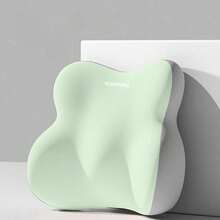 1 件装柔软腰部支撑枕，适用于驾驶座椅，泡沫腰枕，用于下背部腰部支撑垫，椅垫，椅座垫，椅枕，靠垫，办公椅，游戏椅 - 彩色 - 查看 7