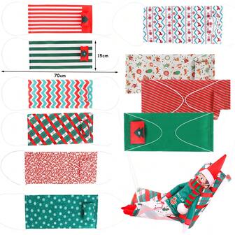 25-30cm Doll Accessories, Christmas Elf Doll Accessories, Hanging Basket, Hanging Bed, Holiday Gift (Doll Not Included)