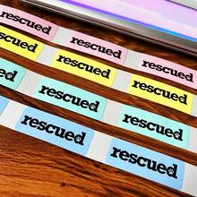 Marklife M1迷你标签打印机，蓝牙标签打印机，波浪纹理，带标签带，适用于智能手机标签打印，易于使用，适合儿童、学校用品、家庭、商务办公用品，方便整理（可充电） - 白色 - 查看 9