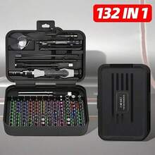 115pcs Precision Screwdriver Set, Made Of Chrome Vanadium Steel With Anti-Corrosion Coating And Non-Slip Handle, Suitable For Computer And Mobile Phone Repair - Multicolor - View 4