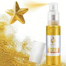 Edible Glitter Spray - 5g Edible Luster Dust Metallic Glitter For Drinks, Cake Decorating, Baking - Edible Food Coloring Powder Shimmer Glitter For Cocktail, Icing, Candy - Multicolor - View 15