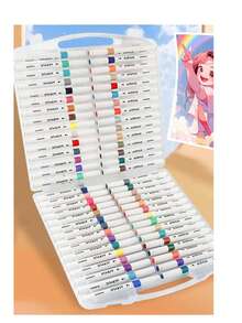 5pcs/9pcs/10pcs/12pcs/24pcs Acrylic Marker Pens, Children's Art Graffiti Pens, Waterproof Acrylic Marker Pens, Opaque Layerable Watercolor Pens, Random Delivery