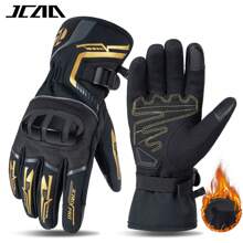 MJMOTO Motorcycle Gloves Windproof Waterproof Moto Men Motorbike Riding Gloves Touch Screen Moto Motocross Gloves Winter