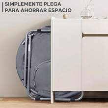 AVEDISTANTE AVEDIANTE Sillas Plegables de Sala,Silla Platillo, 76 * 52, Sillon Individual Plegable,Adecuada para Uso Exterior e Interior, Jardín, Camping, Sala de Estar o Dormitorio-Gris - Gris - Ver 12