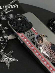 1 Stück Adler Gemälde Handyhülle, Schutzhülle stoßfest, kompatibel mit iPhone 16, 16 Plus, 16 Pro Max, 16e, 16 Pro, 15, 15 Plus, 15 Pro Max, 15 Pro, 14, 14 Plus, 14 Pro Max, 14 Pro, 13, 13 Pro, 13 Pro Max, 12, 12 Pro, 12 Pro Max und Galaxy A05, A05S, A06, A14, A15, A16, A32 4G, A33 5G, A34, A35, A52, A52 5G, A54 5G, A55 5G, S20 FE, S21 FE 5G, S23, S23 FE, S23 Ultra, S23+, S24, S24 Ultra, S24+ sowie Redmi, OPPO und Vivo Modelle - Verschiedenfarbig - Übersicht 2