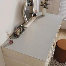 1 peça de tapete de mesa com proteção para os olhos, tapete de escritório, mouse pad grande, papel mata-borrão de couro sintético antiderrapante, mesa de laptop, tapete de mesa para maquiagem com unhas, tapete de mesa de centro, tapete de penteadeira, toalha de mesa extra grande, bloco de escrita à prova d'água para escritório e casa, à prova d'água, à prova de óleo, resistente ao desgaste, tapete de mesa de jantar sem necessidade de lavagem, adequado para uma variedade de mesas