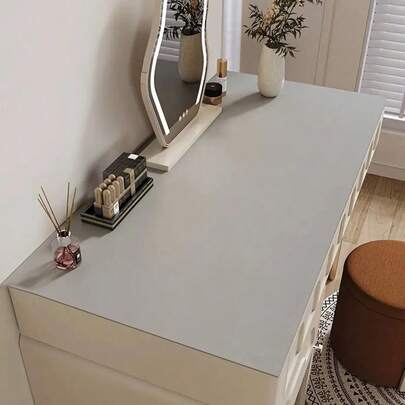 1片装大号桌垫，办公桌垫，鼠标垫，防滑PU皮革吸墨纸，笔记本电脑桌垫，美甲化妆桌垫，咖啡桌垫，梳妆台垫，超大桌布，防水，防油，耐磨，易清洁餐桌垫，适用于各种桌面