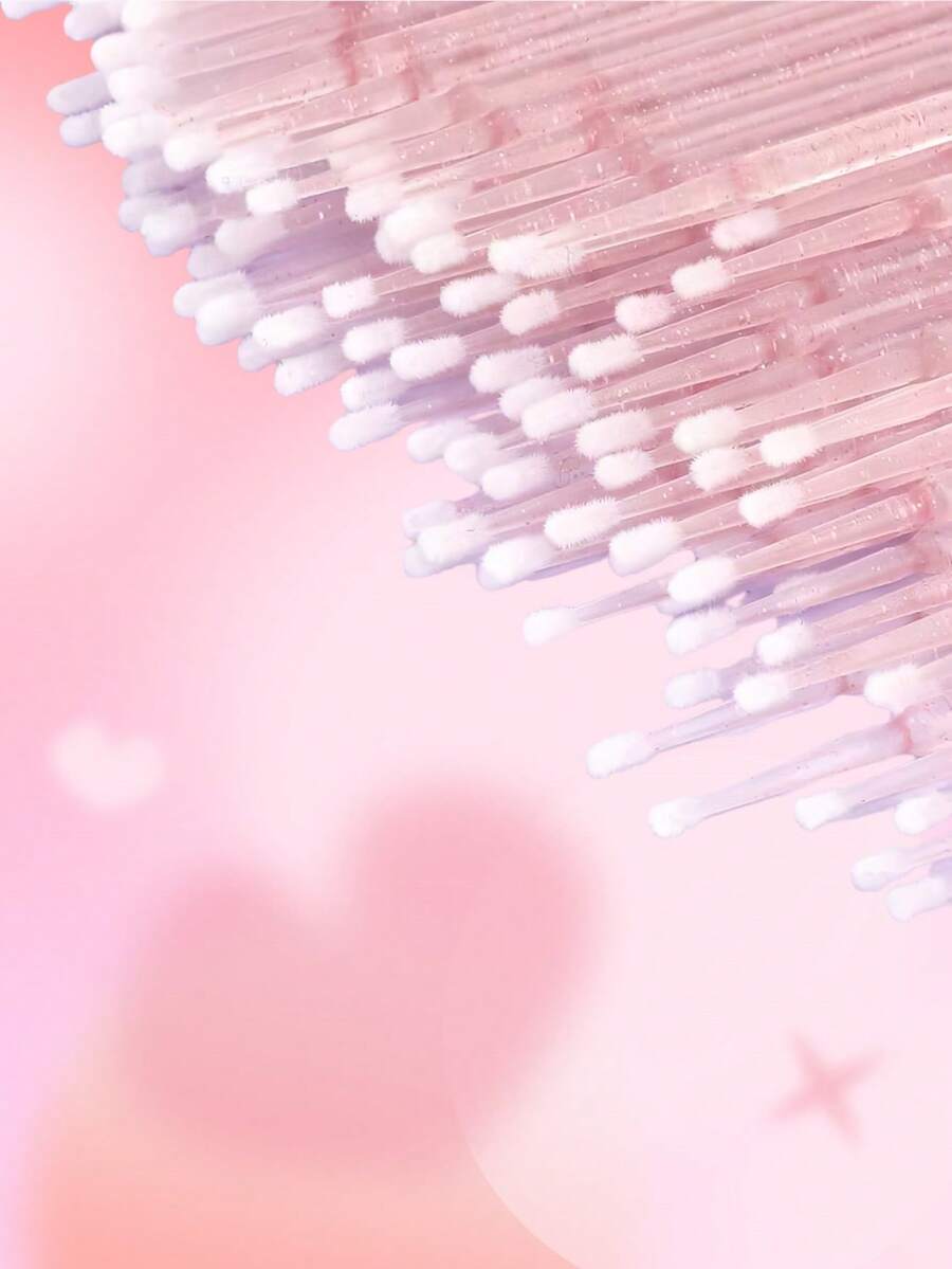 50 Stücke/100 Stücke/200 Stücke/500 Stücke Micro Pinsel Applikatoren - Schwarze Micro Mascara Bürsten - Einweg Micro Bürsten - Micro Wimpernlifting Bürstenapplikatoren - Micro Faser Wimpernbürsten