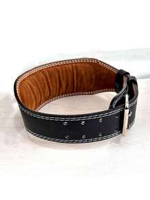 Cinturón PU de aptitud física - Negro - Ver 7