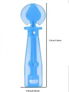 50 件/100 件/200 件一次性黑头粉刺去除工具，用于面部护理和沙龙的皮肤科痤疮提取器、黑头去除器、美容、护肤产品、水疗、自我护理、护肤工具、面部护理、美容师用品、皮肤、洗面奶、面部 - 藍色 - 查看 6