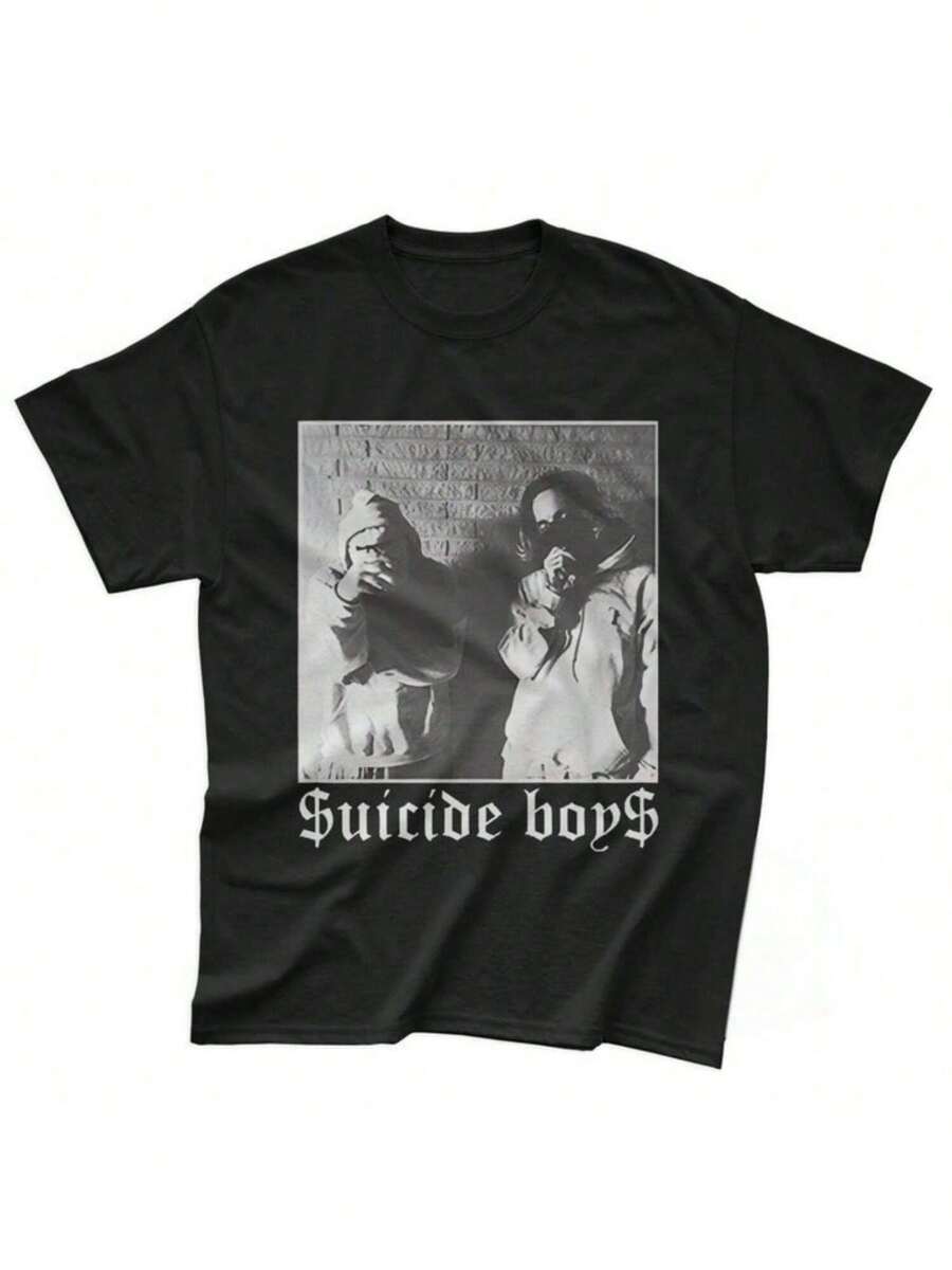 Suicide Boys Exclusive T-Shirt - Unisex Hip Hop Music Merch - G59 Tee - Gift For Rap Music Fans - Printed Graphic Shirt - màu đen - Xem 1