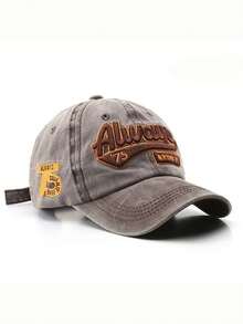 1 件 ALWAYS 3D 立体刺绣棒球帽，男女通用，NEW YORK CITY Seventy-Five 75（1775）刺绣帽，时尚休闲美式联名太阳帽，完美的礼物 - 彩色 - 查看 5