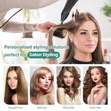 Round Brush For Blow Drying Boar Bristle Hair Brush For Women Men Round Hairbrush For Add Shine Volume Minimize Damage 2.8 Inch - 28Inch - 查看 5
