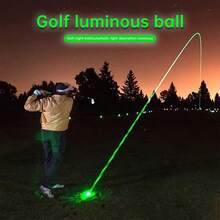 1 Bola/3 Bolas, Regalo perfecto para golfistas, Pelotas de golf que brillan en la oscuridad, Material de goma, Colores surtidos