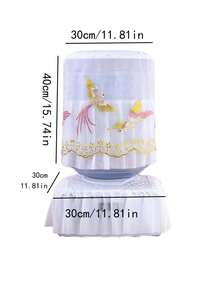 2pcs/Set Embroidered Lace Water Dispenser Cover Household Accessory Set,Bag,Organizer,Storage - Pink - View 7