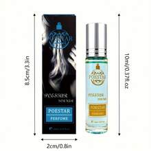 Pheromones Roll-On Cologne,Couple Perfume,Fragrance Oil - Floral Scent, 5-15% Oil & Alcohol Formula -Lasting Fresh Fragrance, Travel Size For Everyday & Special Occasions, Metallic Cap Finish - 情侶香水 - 查看 3