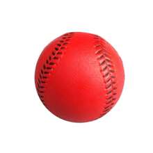 男女通用轻量级训练垒球 - 耐用弹性PU泡沫棒球，适合室内/室外休闲