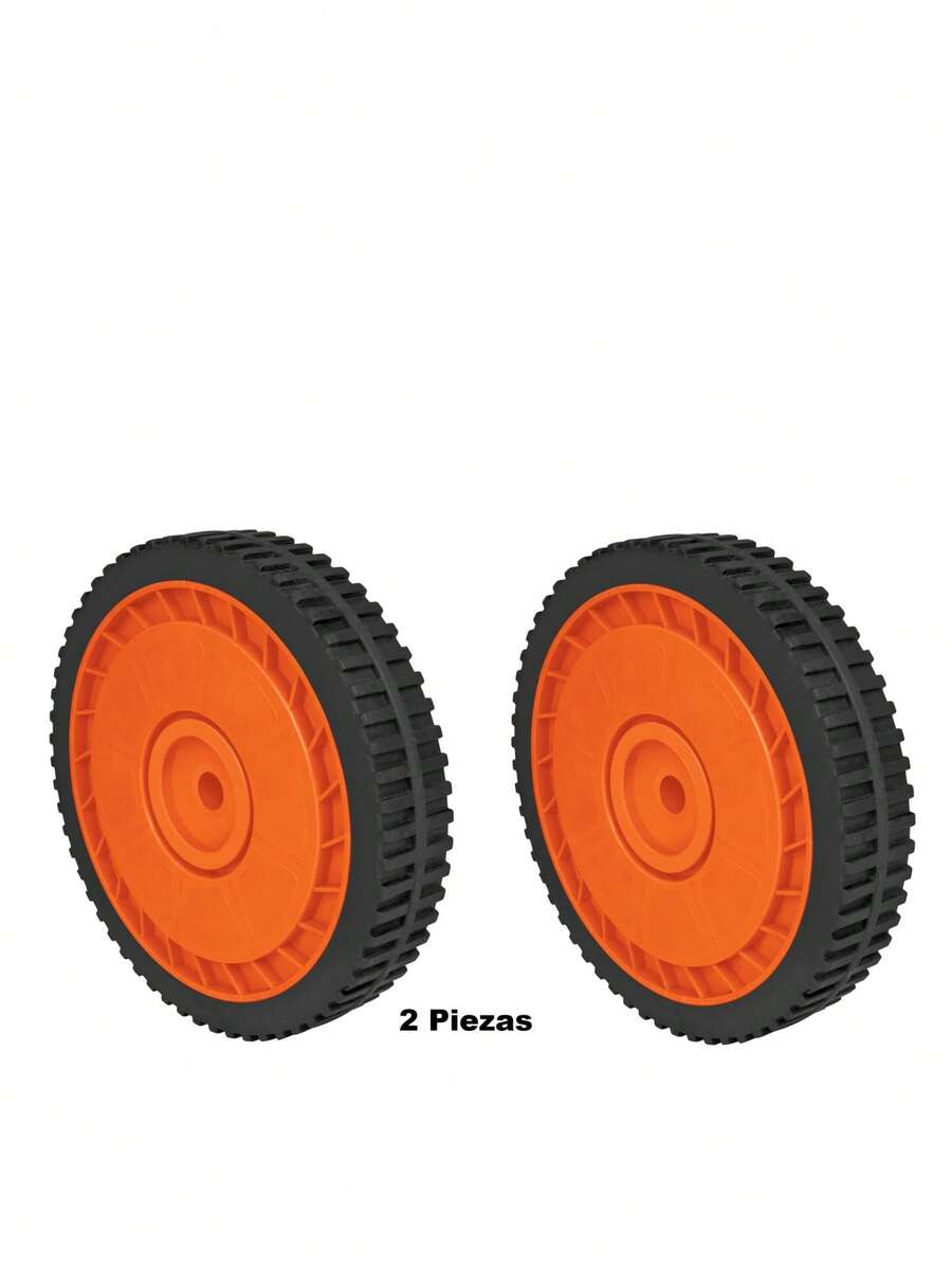 KIT 2 PZ-Rueda con inserto de repuesto para podadora POMA-14, Truper - Naranja - Ver 1