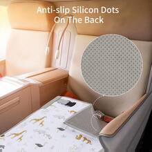 1pc Portable Airplane Seat Extender For Kids, Travel Footrest Hammock Bed, Child Airplane Travel Essentials, Lightweight Travel Hammock Bed For Easy Carry-On