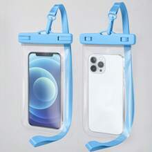 Waterproof Phone Bag Compatible With IPhone 16/15 Pro Max And Galaxy S24+/S23 7-Inch Waterproof Phone Case With Lanyard, IPX8 Beach Travel Essential, Beach Essential