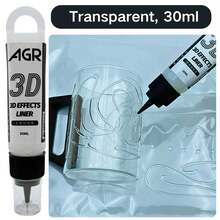 造型膏金色 3D 纹理膏，适合艺术家使用 - 7 种鲜艳颜色，易于使用的雕刻和线条绘画凝胶，非常适合 DIY 工艺品、艺术项目、万圣节和圣诞节礼物、绘画用品