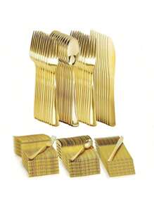 25 Stücke transparente Teller (7,5 Zoll/10,25 Zoll) mit blauem und goldenem Rand, wiederverwendbar und spülmaschinenfest, geeignet für Familienfeiern, Partys, Outdoor-Aktivitäten, Teambuilding-Events, Weihnachtsgeschenk