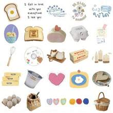 63 Adesivos Fofos de Desenho Animado, Adequados para Malas, Garrafas de Água, Capas de Telefone Celular, Laptops, Skates, Decorações de Halloween