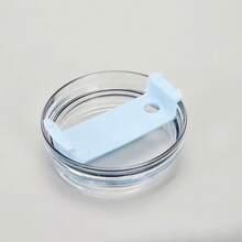 New 40oz Sealed Plastic Transparent Lid Straw Cup Lid Car Cup Ice Cup - 40oz-白色 - 查看 8