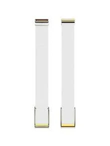 4.0 HydroKnit 腕带，速干吸汗，吸湿量减少 30%，兼容 4.0 版本 - 白色 - 查看 4