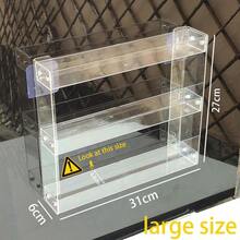 Espositore per occhiali da vista, Scatola portaocchiali da sole, Rastrelliera trasparente per occhiali, Mensola espositiva per occhiali da sole, Accessorio per negozio, Scuola