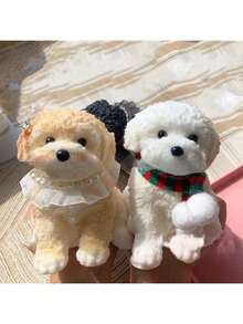 Creative Teddy Dog & Poodle Plush Doll, Popular Squeeze Slow Rebound Doll, Educational Doll For Children